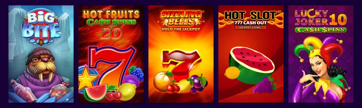 Swiper casino slots Classic slots and fruit-themed games at Swiper casino