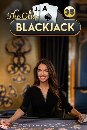 Blackjack 35 The Club live table at Swiper casino
